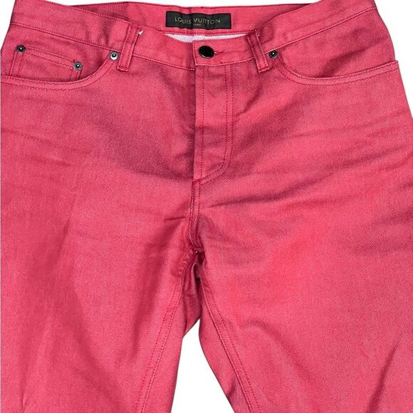 Louis Vuitton Pink Men Jeans - Picture 2 of 11